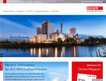 Tablet Screenshot of kraftwerk-service.de